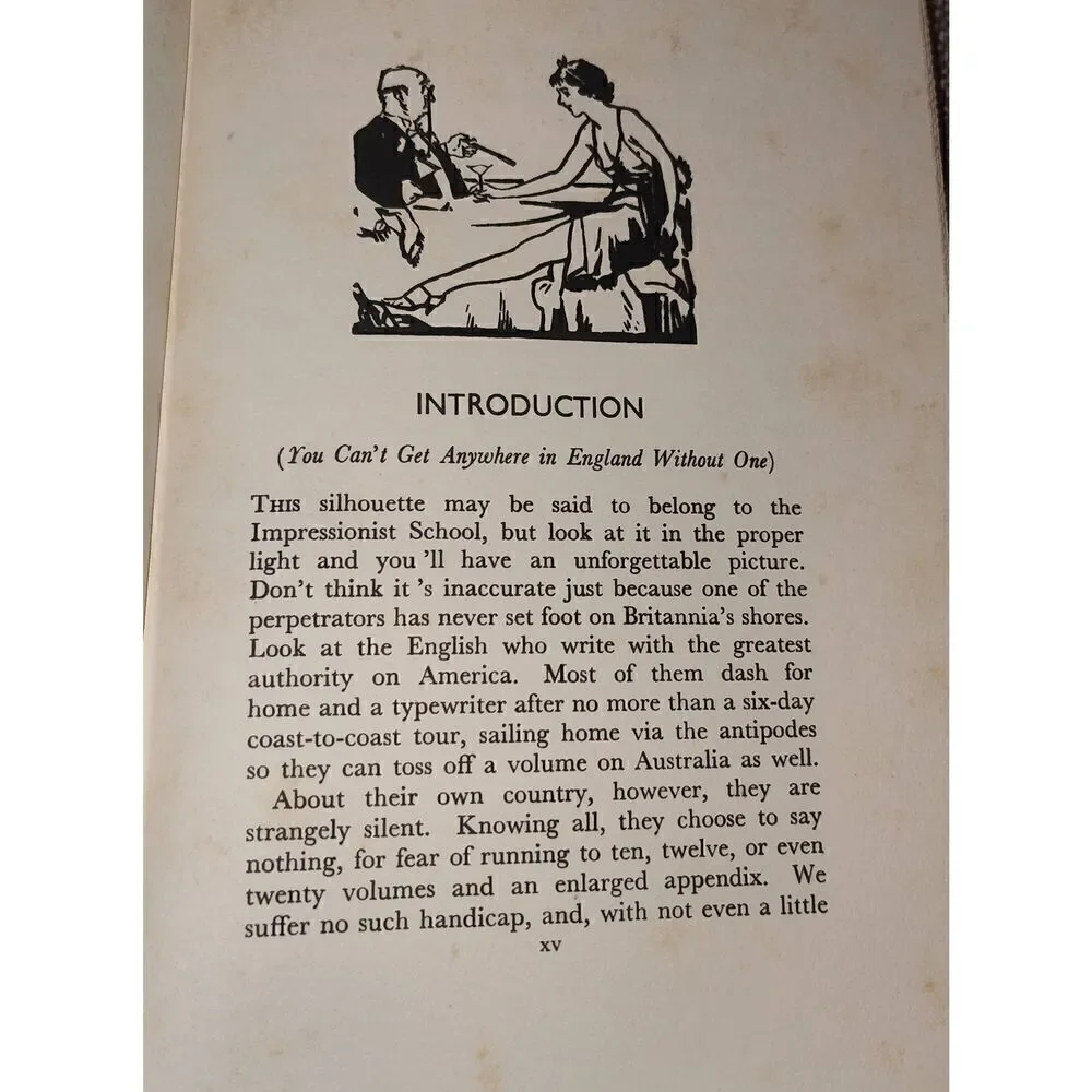 Britannia Waives the Rules, Confidential Guide to Customs, Manners & Habits 1934